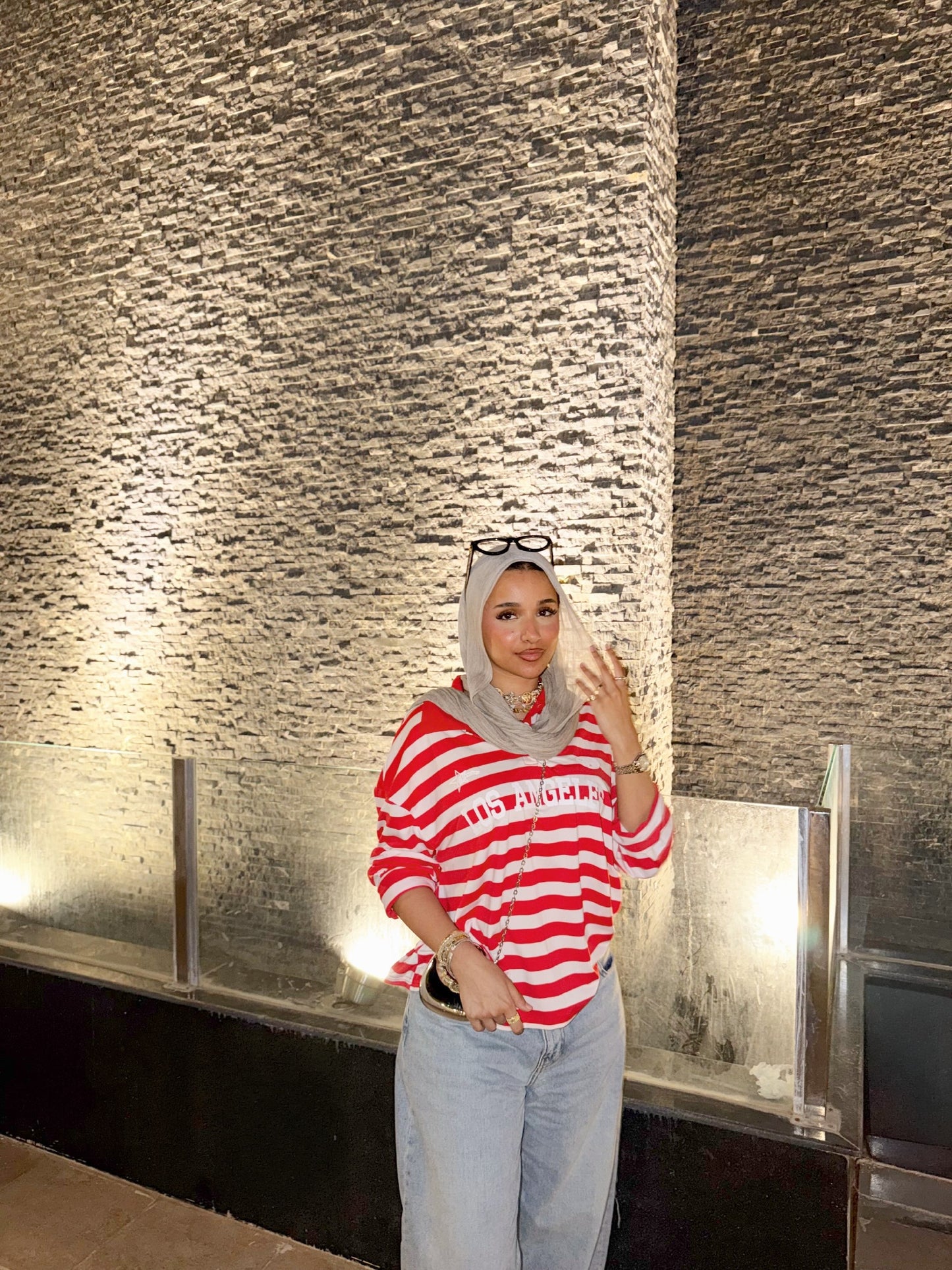 Striped Fitted T_shirt