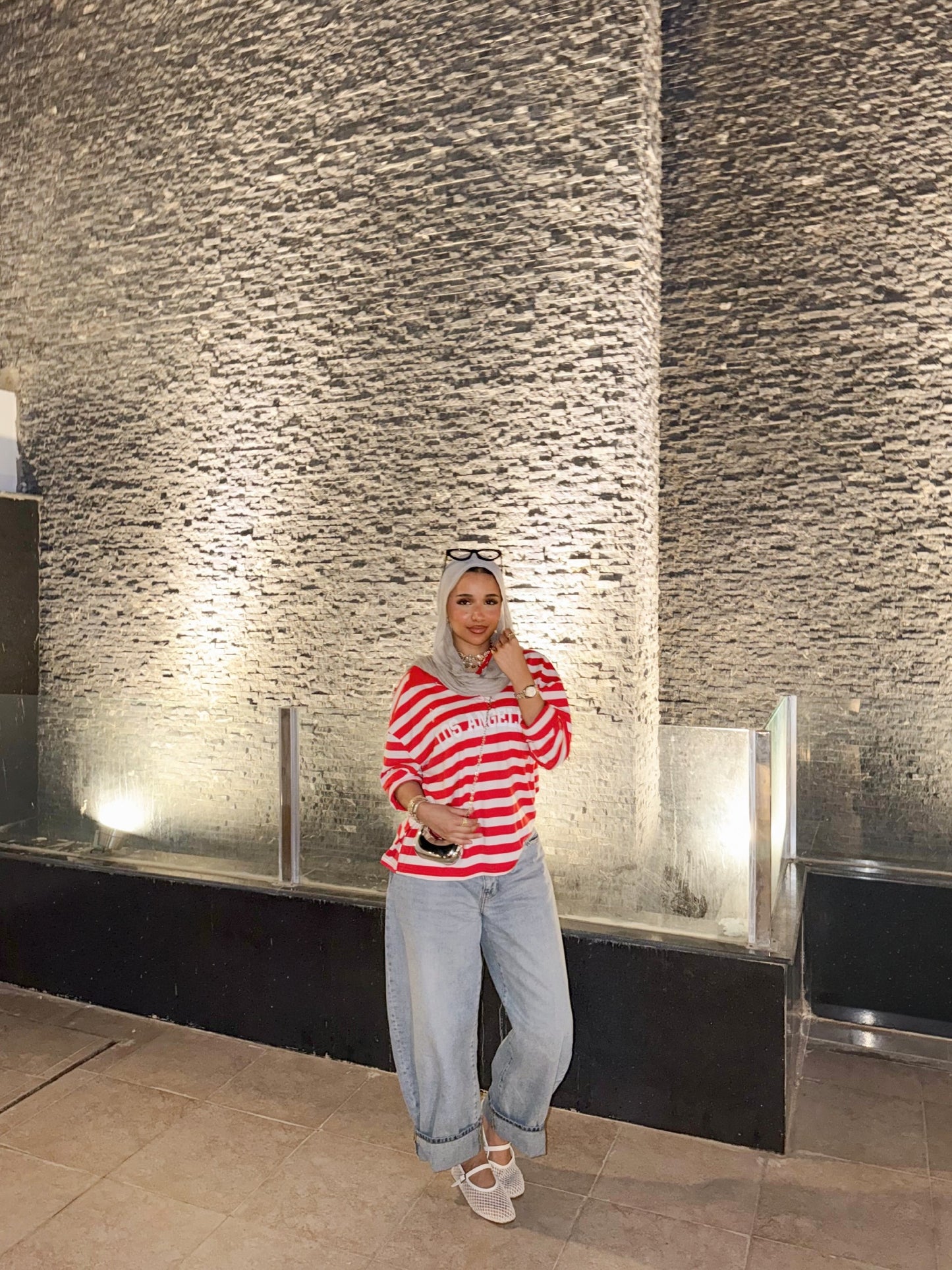 Striped Fitted T_shirt
