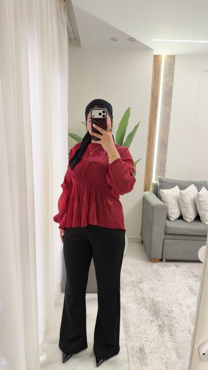 Moss Silk Top