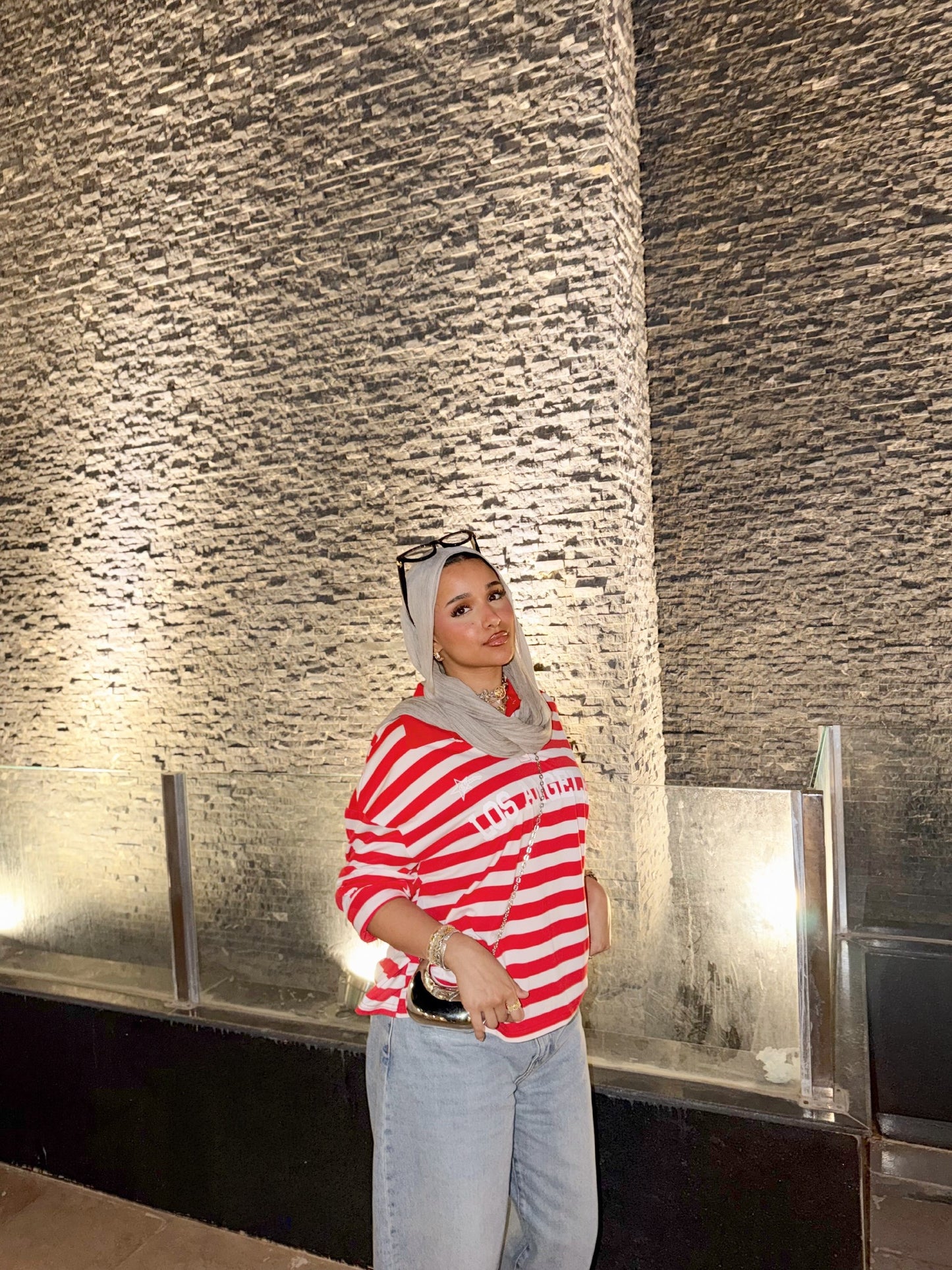 Striped Fitted T_shirt