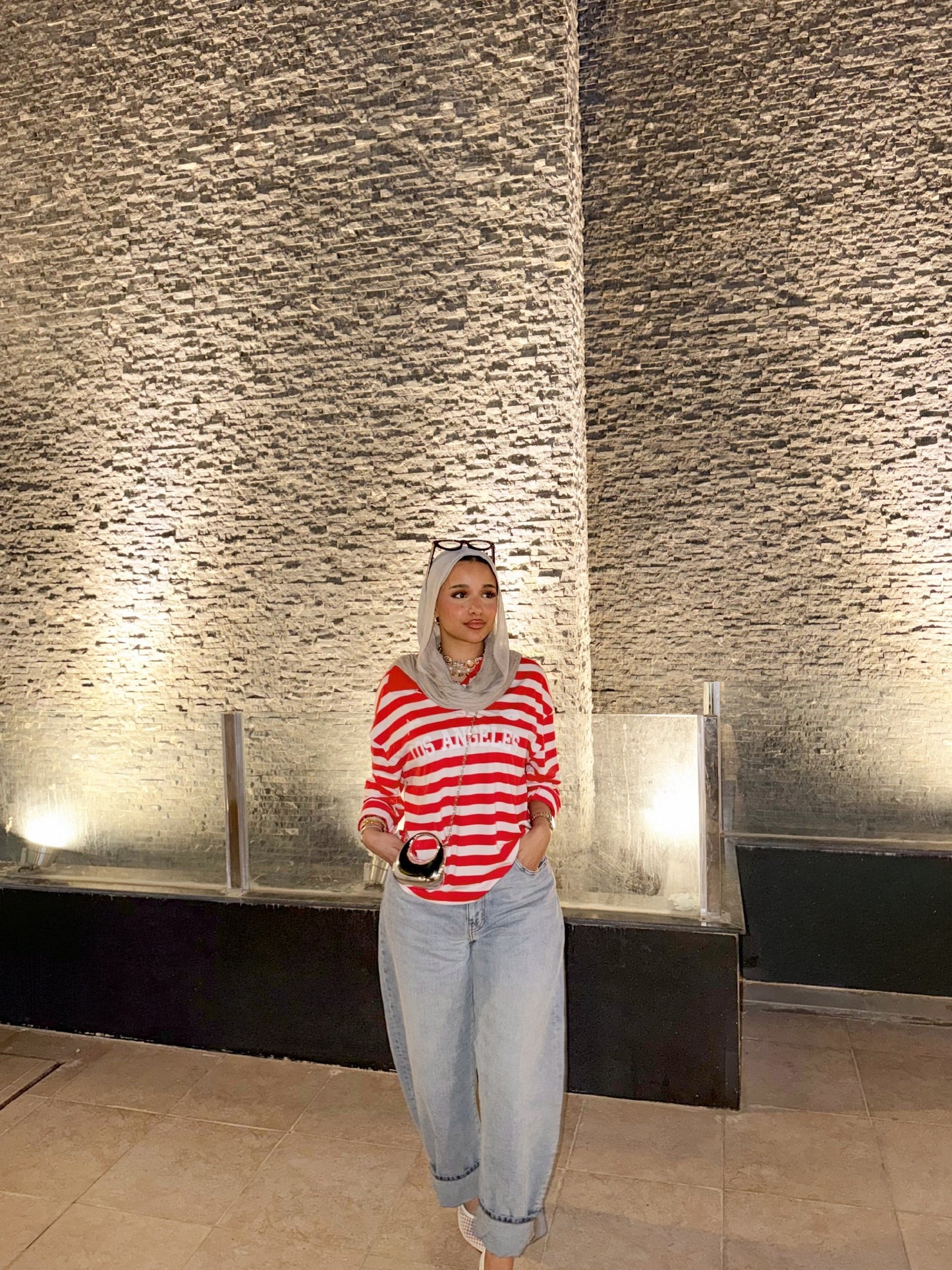 Striped Fitted T_shirt