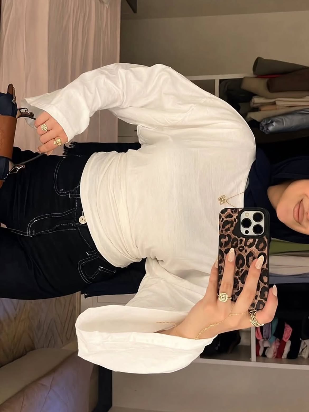 Crop Cotton Shirt