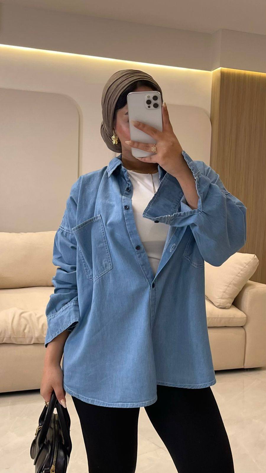 Denim Chemise