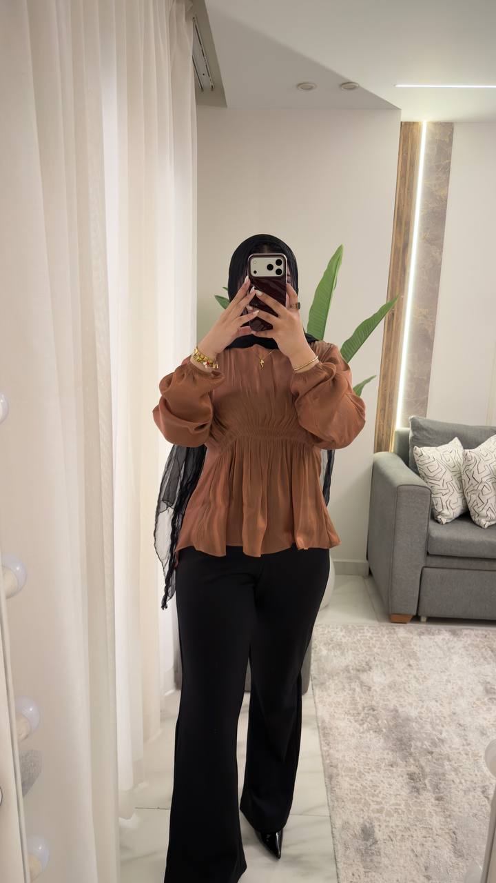 Moss Silk Top