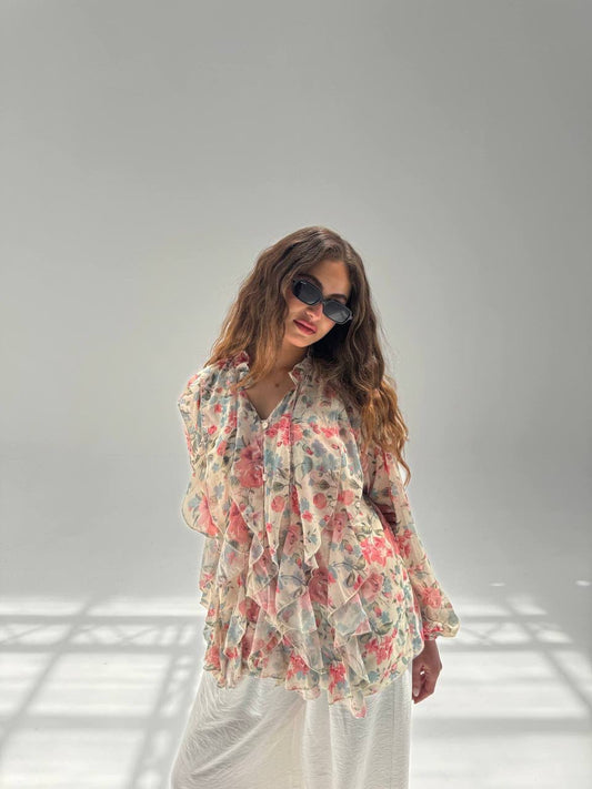 Ruffled Blouse