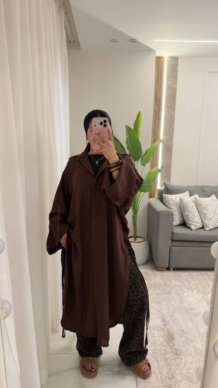 Long Linen Chemise