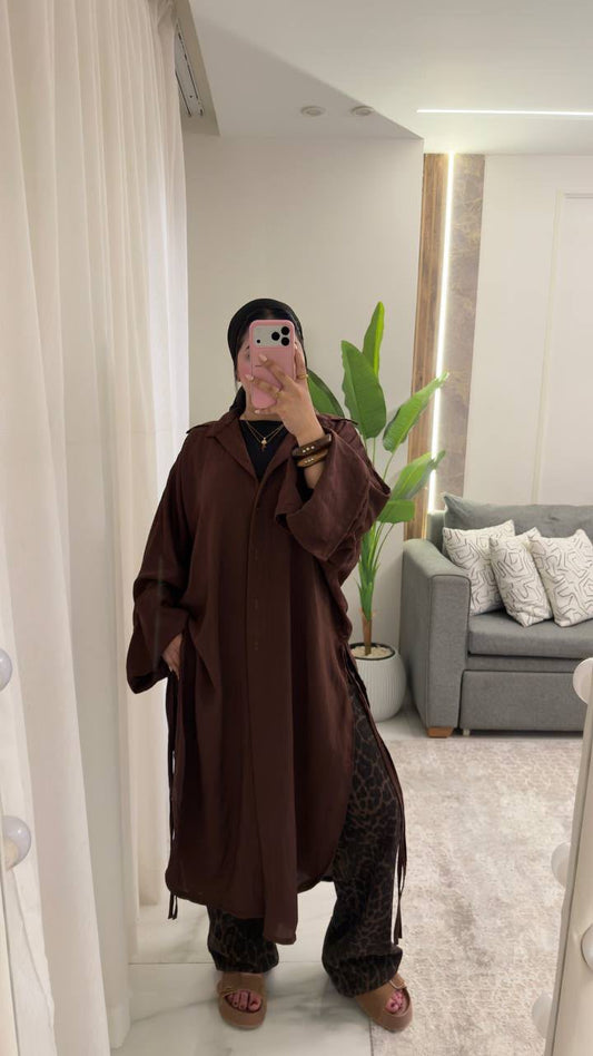 Long Linen Chemise